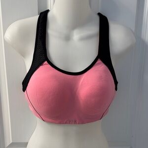 VSX Black and Pink Sports Bra